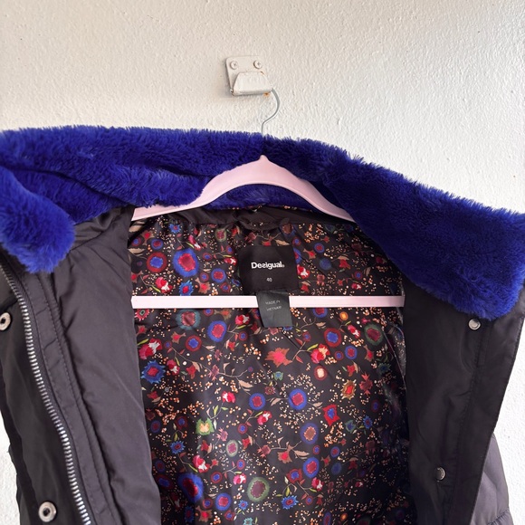 Desigual Pia Puffer Vest Size 40 - Picture 13 of 16